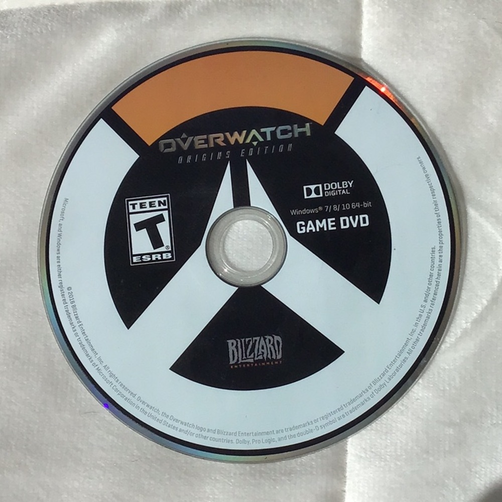 Overwatch Origins Edition Game DVD